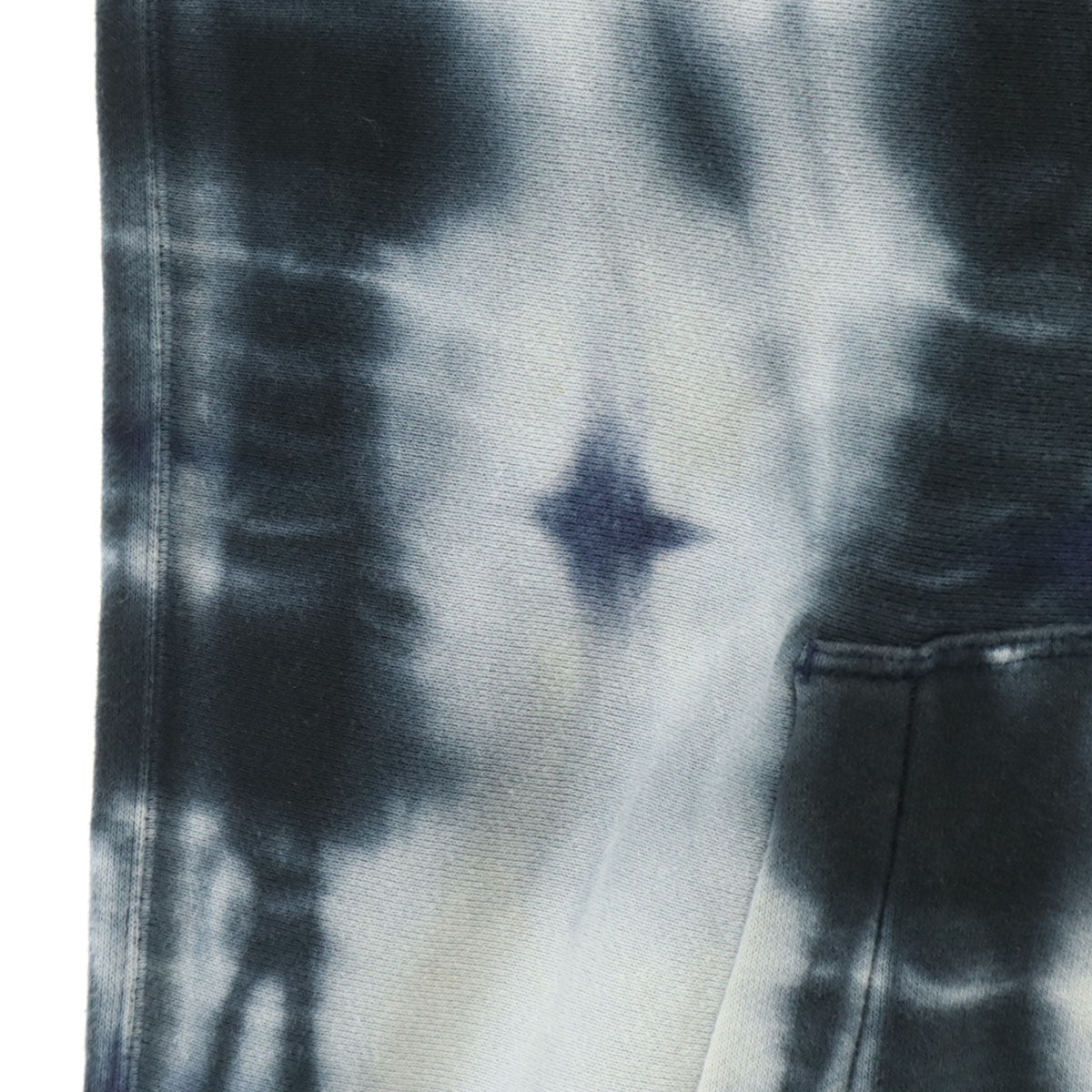 Paul Smith RED EAR ポールスミス レッドイヤー 日本製 タイダイ柄 長袖 スウェットパーカー L ネイビー メンズ