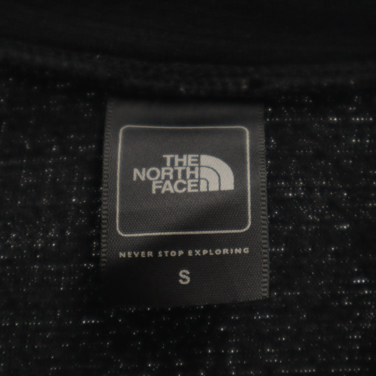 THE NORTH FACE ノースフェイス 長袖 ホット ハーフジップ ウェア S ブラック NU65151 アウトドア メンズ