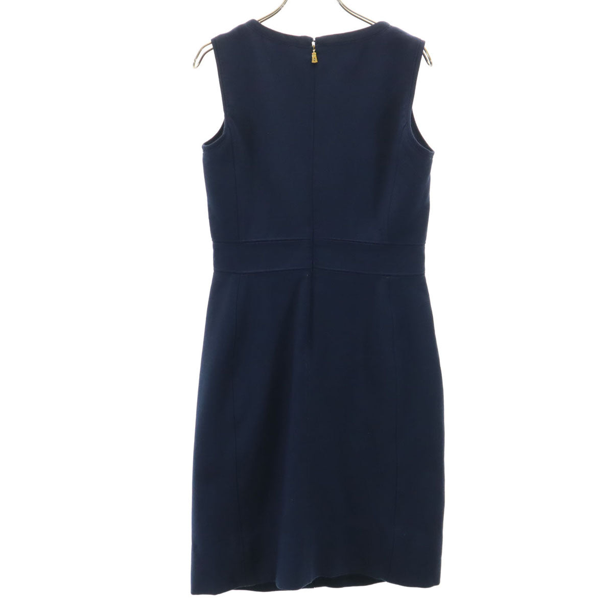 Tory Burch トリーバーチ ノースリーブ ワンピース 2 ネイビー レディース