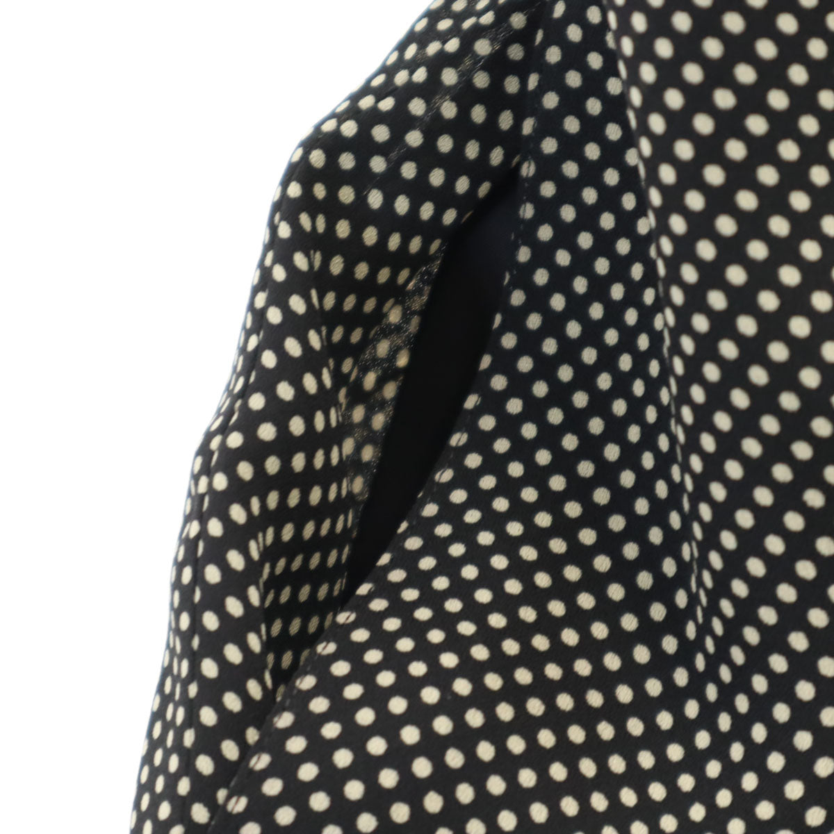 PINK HOUSE BOUTIQUE ピンクハウス ブティック 日本製 ドット柄 半袖 シフォン ワンピース L ブラック セット レディース