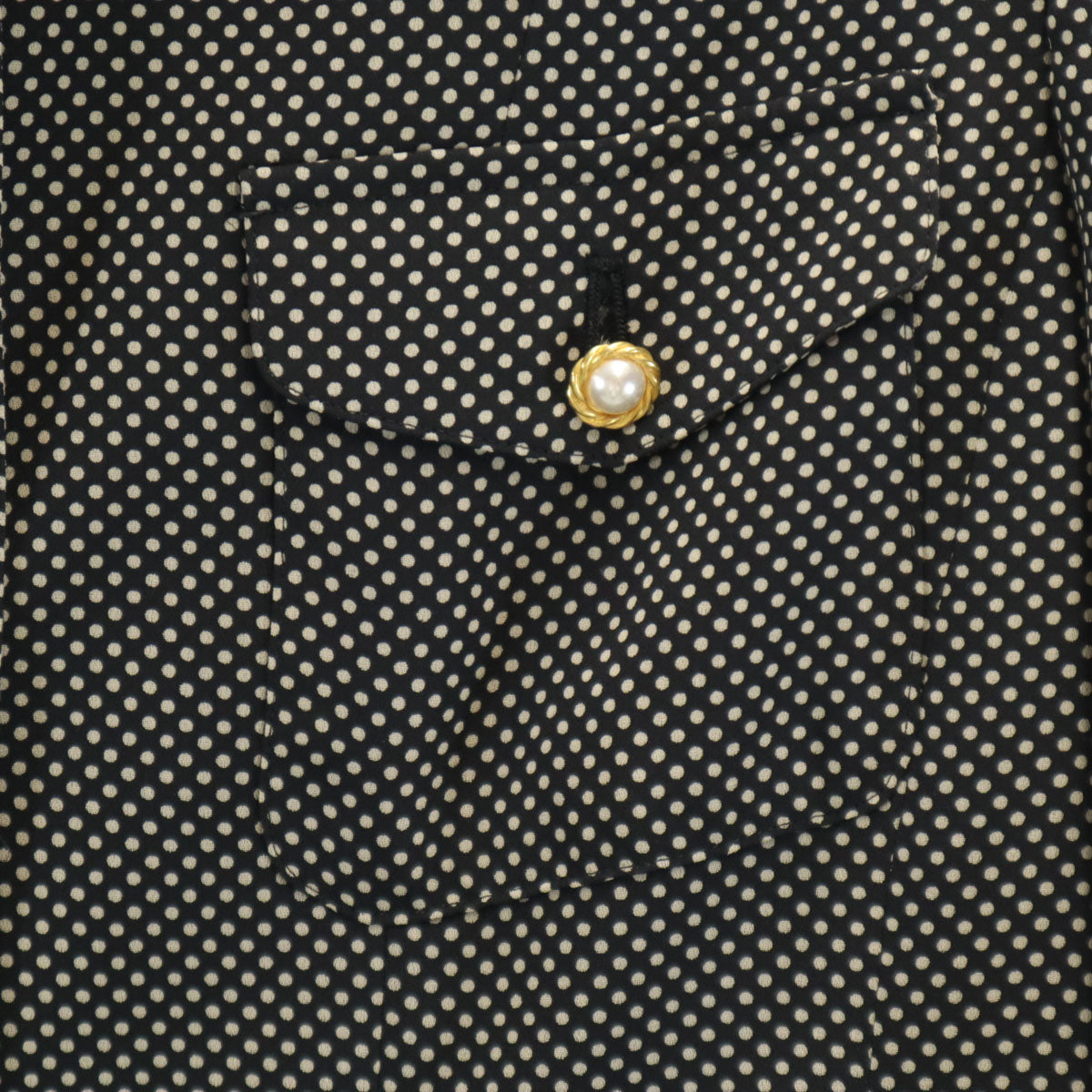 PINK HOUSE BOUTIQUE ピンクハウス ブティック 日本製 ドット柄 半袖 シフォン ワンピース L ブラック セット レディース