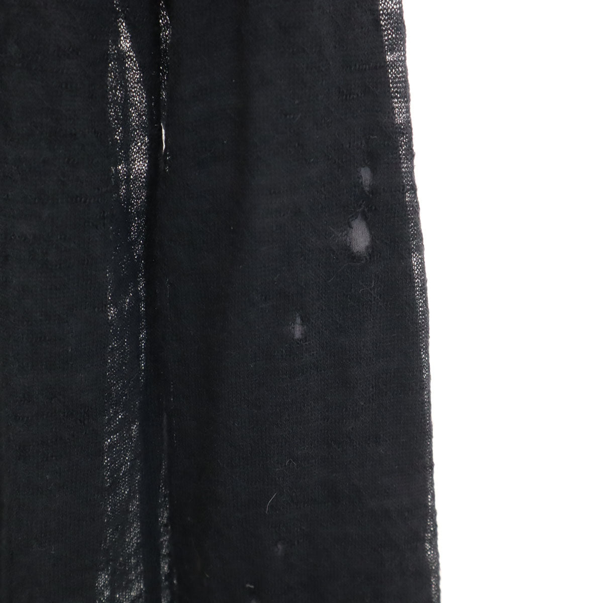 HYSTERIC GLAMOUR ヒステリックグラマー 日本製 長袖 Vネック レイヤード カーディガン FREE ブラック レディース