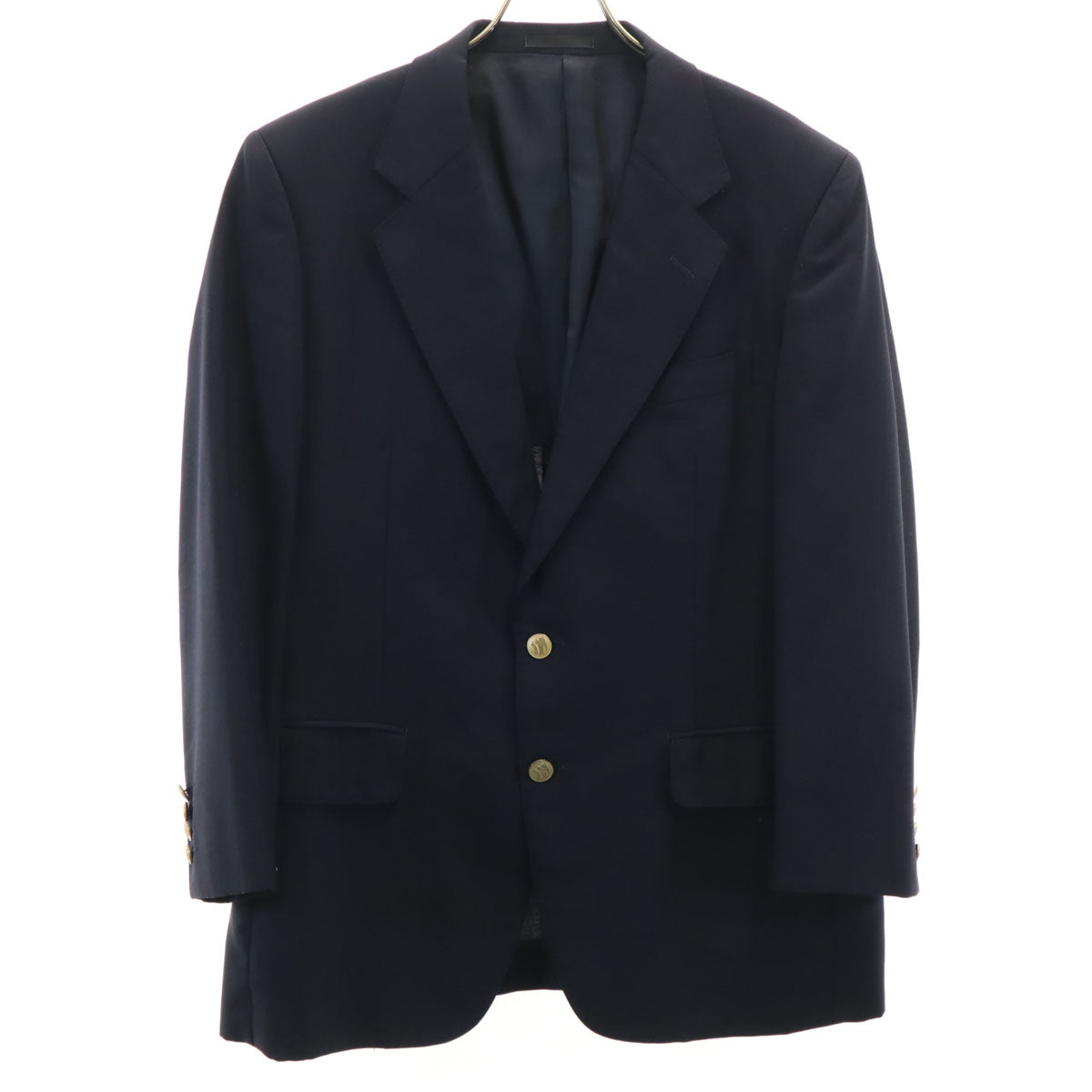 Burberrys バーバリーズ 90s 日本製 オールド テーラードジャケット AB5 ネイビー メンズ