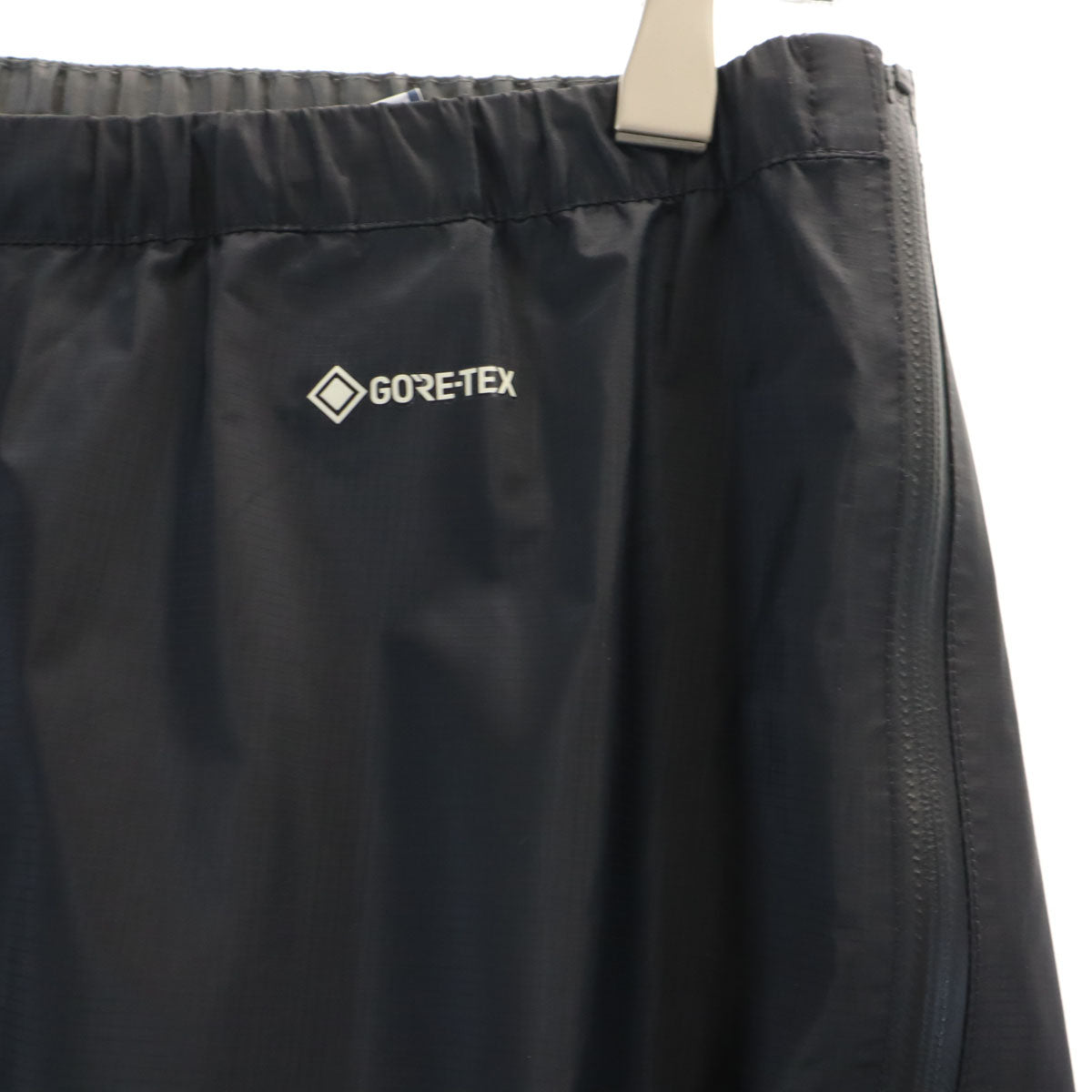 mont-bell モンベル ストームクルーザー レインジャケット 上下 セットアップ L ブラック アウトドア 収納袋付き メンズ