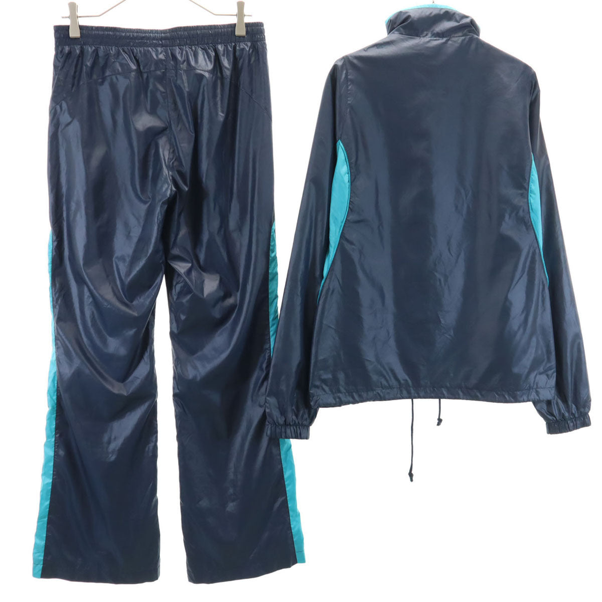 adidas アディダス ウインドブレーカー 上下 セットアップ OT ネイビー 裏メッシュ レディース