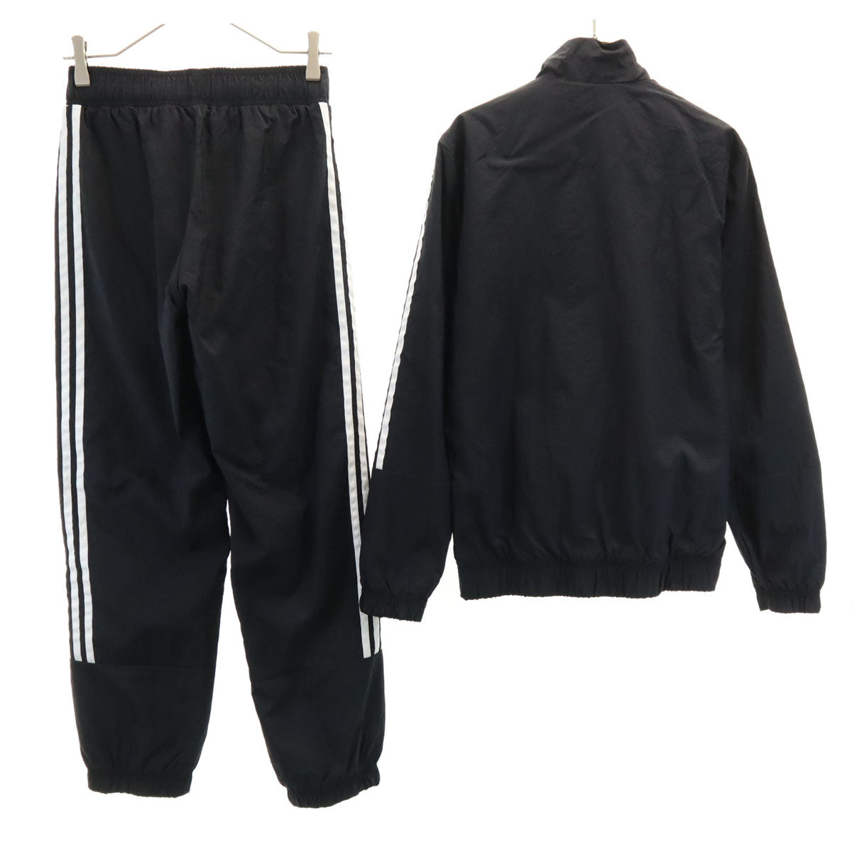 adidas アディダス トラックジャケット 上下 セットアップ M ブラック メンズ