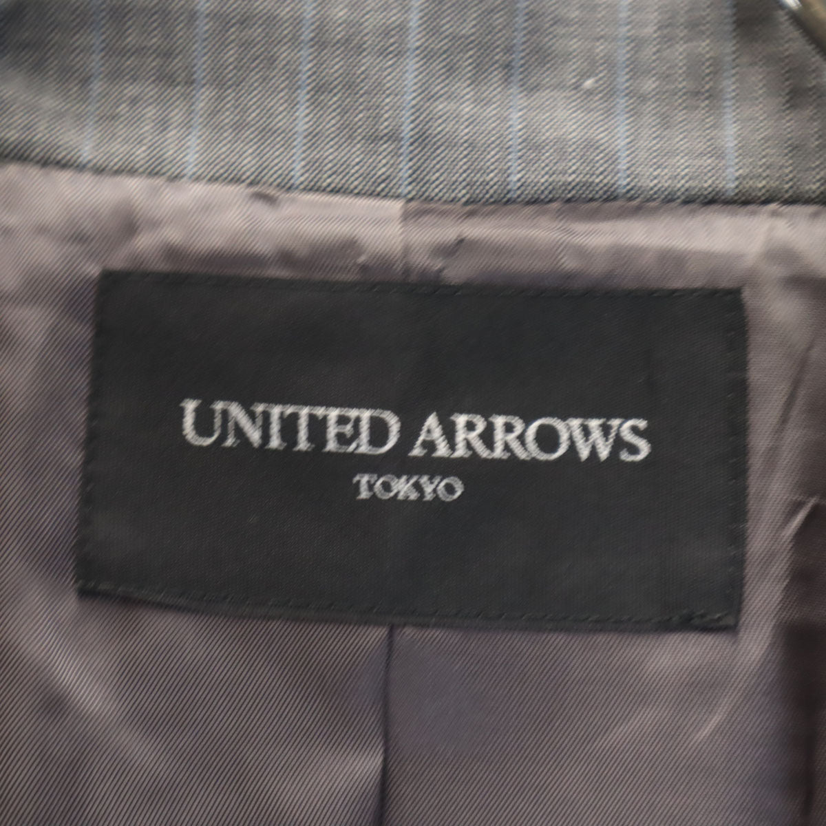 UNITED ARROWS ユナイテッドアローズ 日本製 スカートスーツ 上下 セットアップ 40 グレー レディース