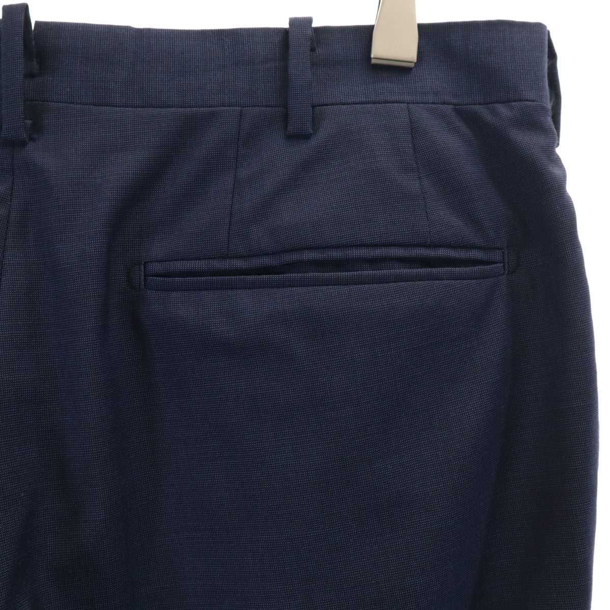 Le Chic ルシック ロロピアーナ生地 スーツ 上下 セットアップ AB4 ネイビー メンズ