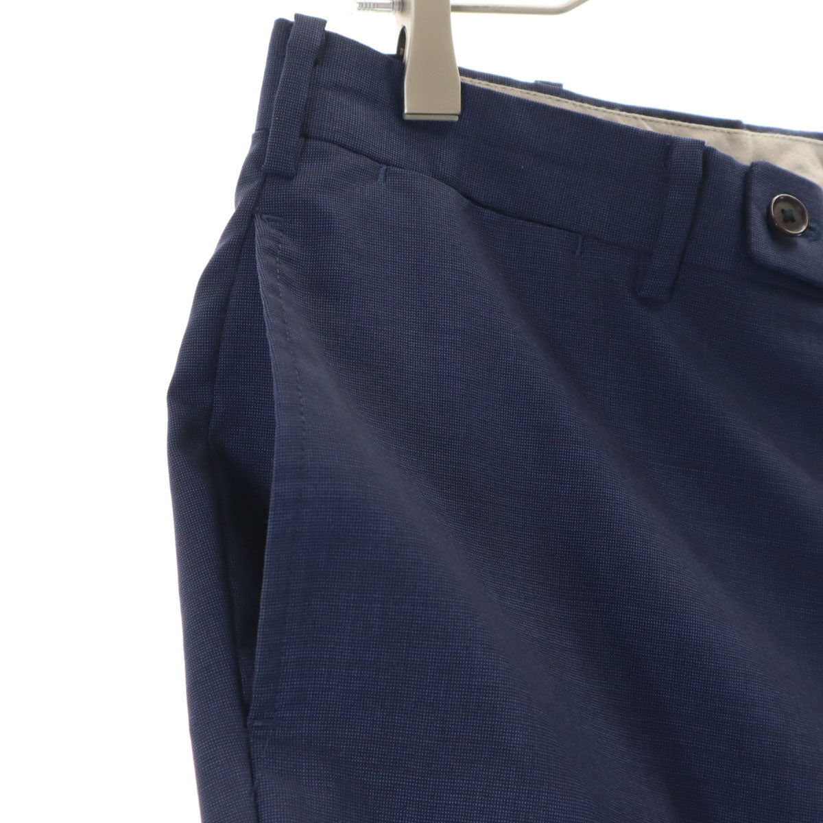 Le Chic ルシック ロロピアーナ生地 スーツ 上下 セットアップ AB4 ネイビー メンズ