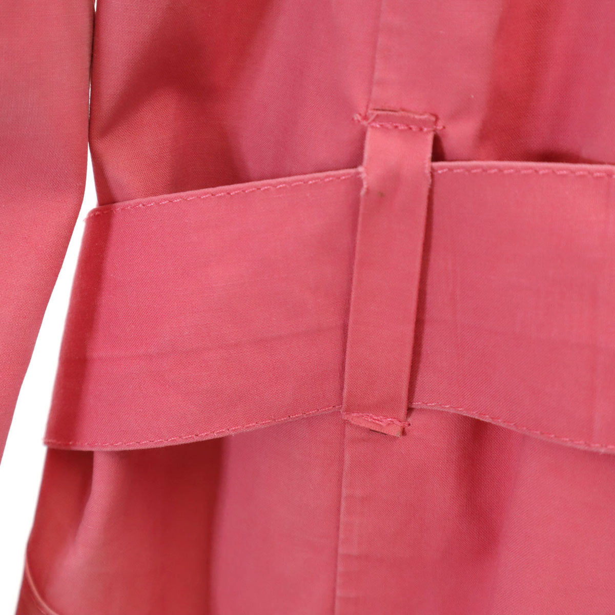 Mackintosh マッキントッシュ スコットランド製 ステンカラーコート 36 ピンク レディース