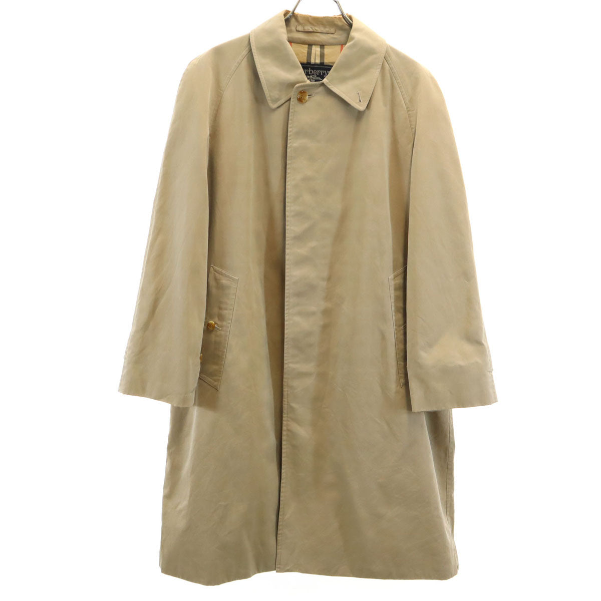 Burberrys バーバリーズ 90s オールド ステンカラーコート 90-165 ベージュ メンズ