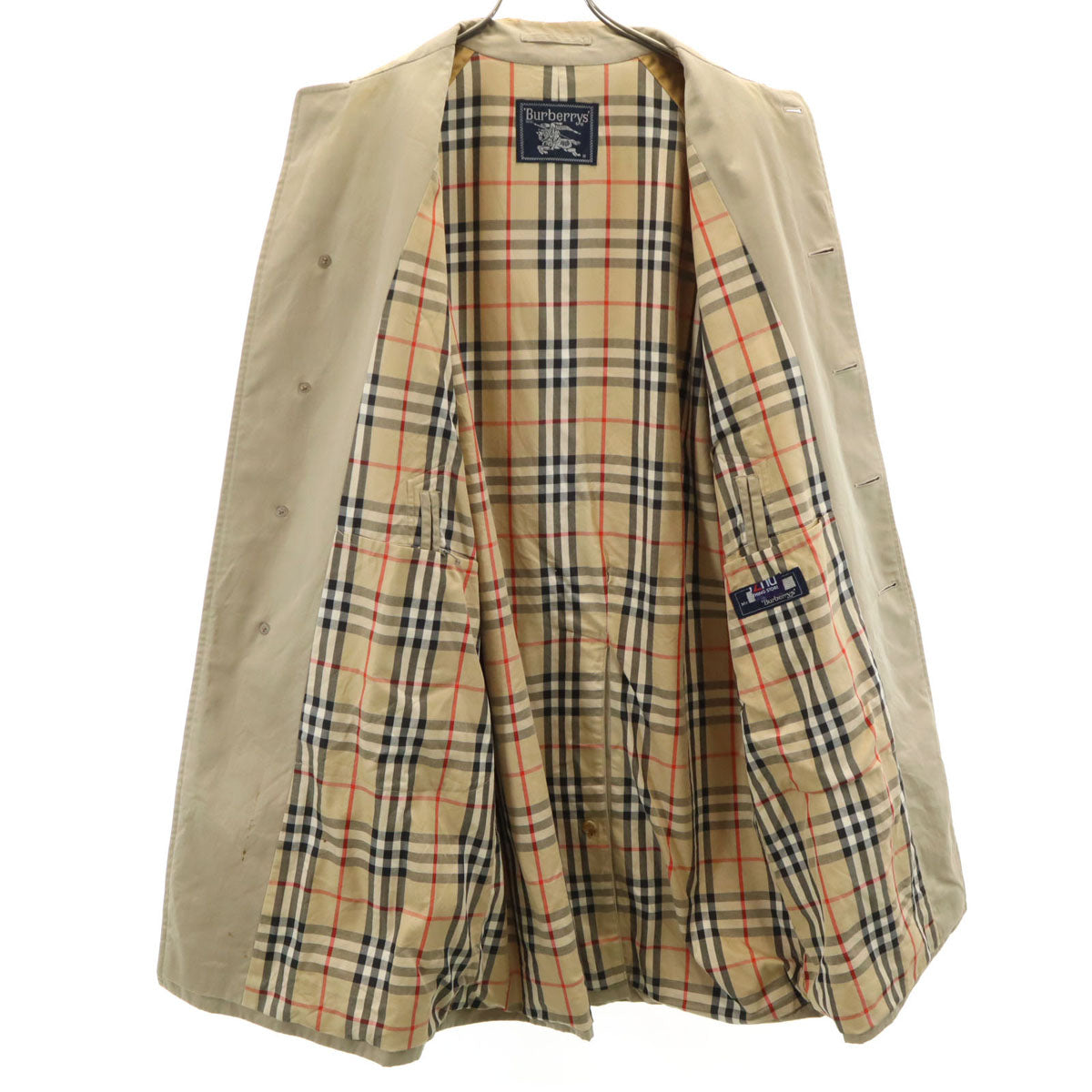 Burberrys バーバリーズ 90s オールド ステンカラーコート 90-165 ベージュ メンズ