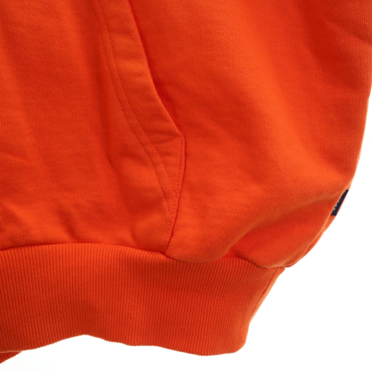 KEBOZ ケボズ バックプリント 長袖 スウェットパーカー M オレンジ メンズ