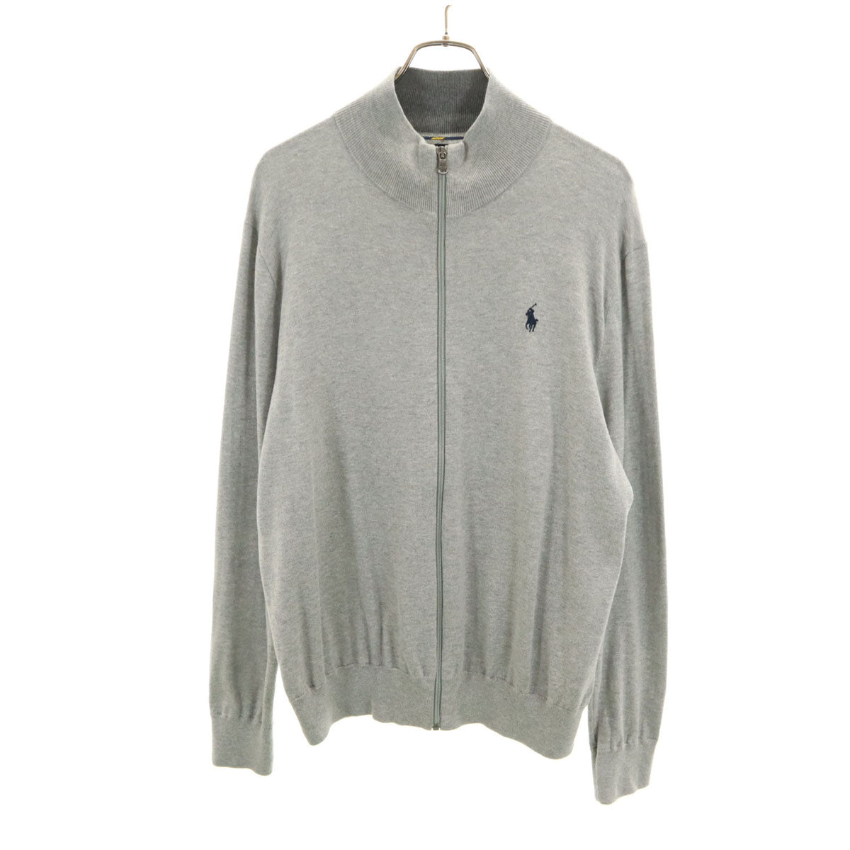 POLO RALPH LAUREN ポロラルフローレン ニットジャケット L グレー メンズ