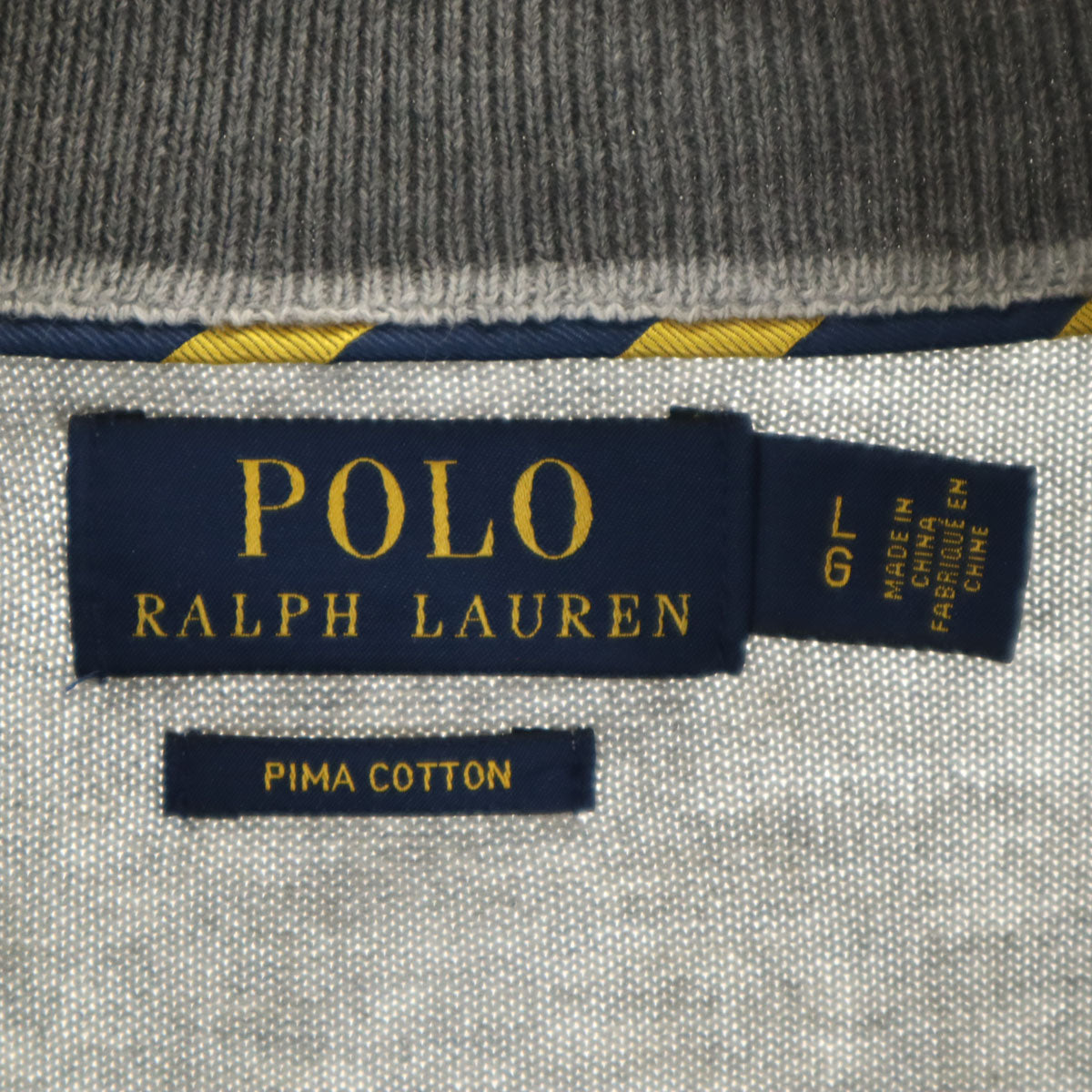 POLO RALPH LAUREN ポロラルフローレン ニットジャケット L グレー メンズ