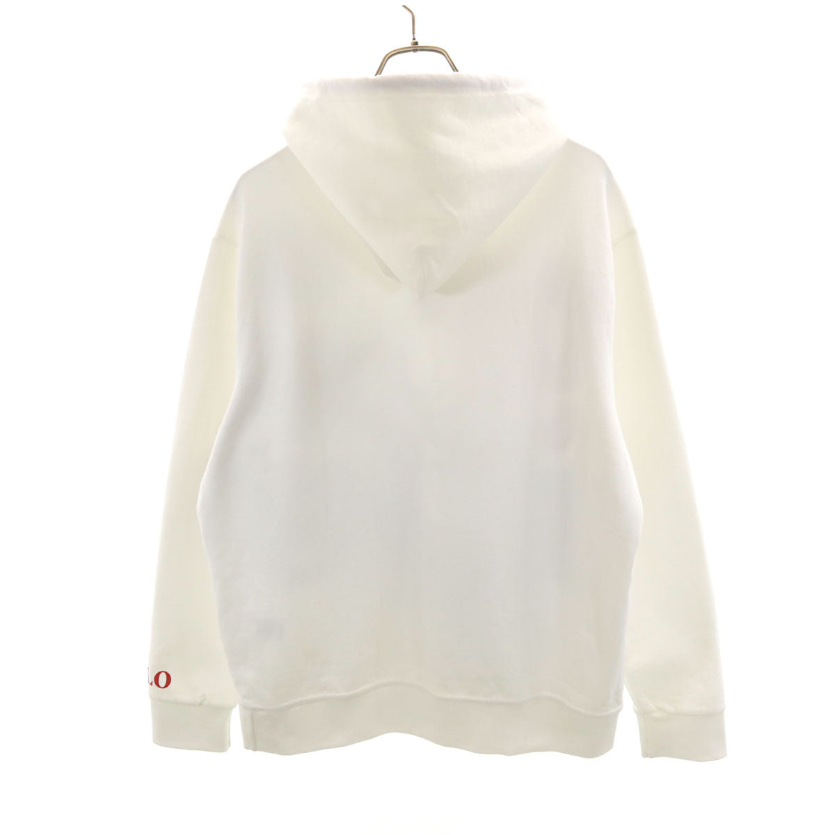 Polo by Ralph Lauren ポロバイラルフローレン 未使用 93復刻 HI TECHシリーズ 長袖 スウェットパーカー L ホワイト メンズ