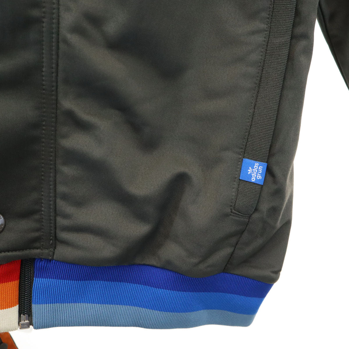 adidas Originals アディダスオリジナルス トレフォイルロゴ スーパースター トラックジャケット 上下 セットアップ M チャコールグレー ジャージ メンズ