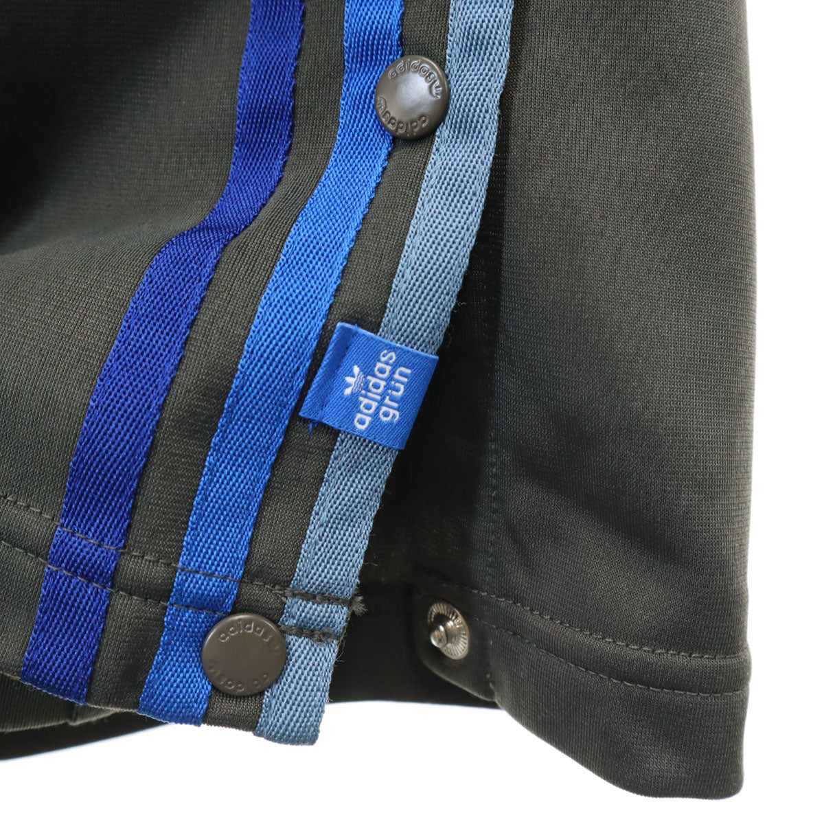 adidas Originals アディダスオリジナルス トレフォイルロゴ スーパースター トラックジャケット 上下 セットアップ M チャコールグレー ジャージ メンズ