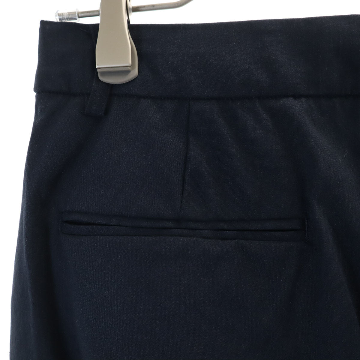 SHIPS シップス 日本製 パンツスーツ 上下 セットアップ 38 ネイビー レディース