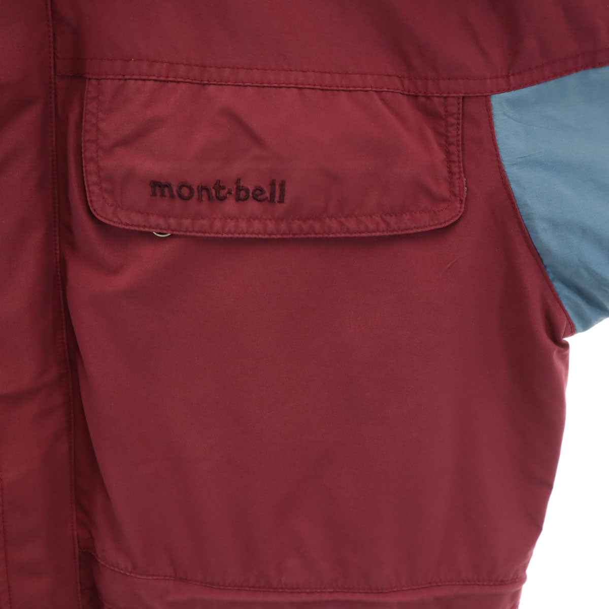 mont-bell モンベル ナイロンジャケット S ボルドー アウトドア メンズ