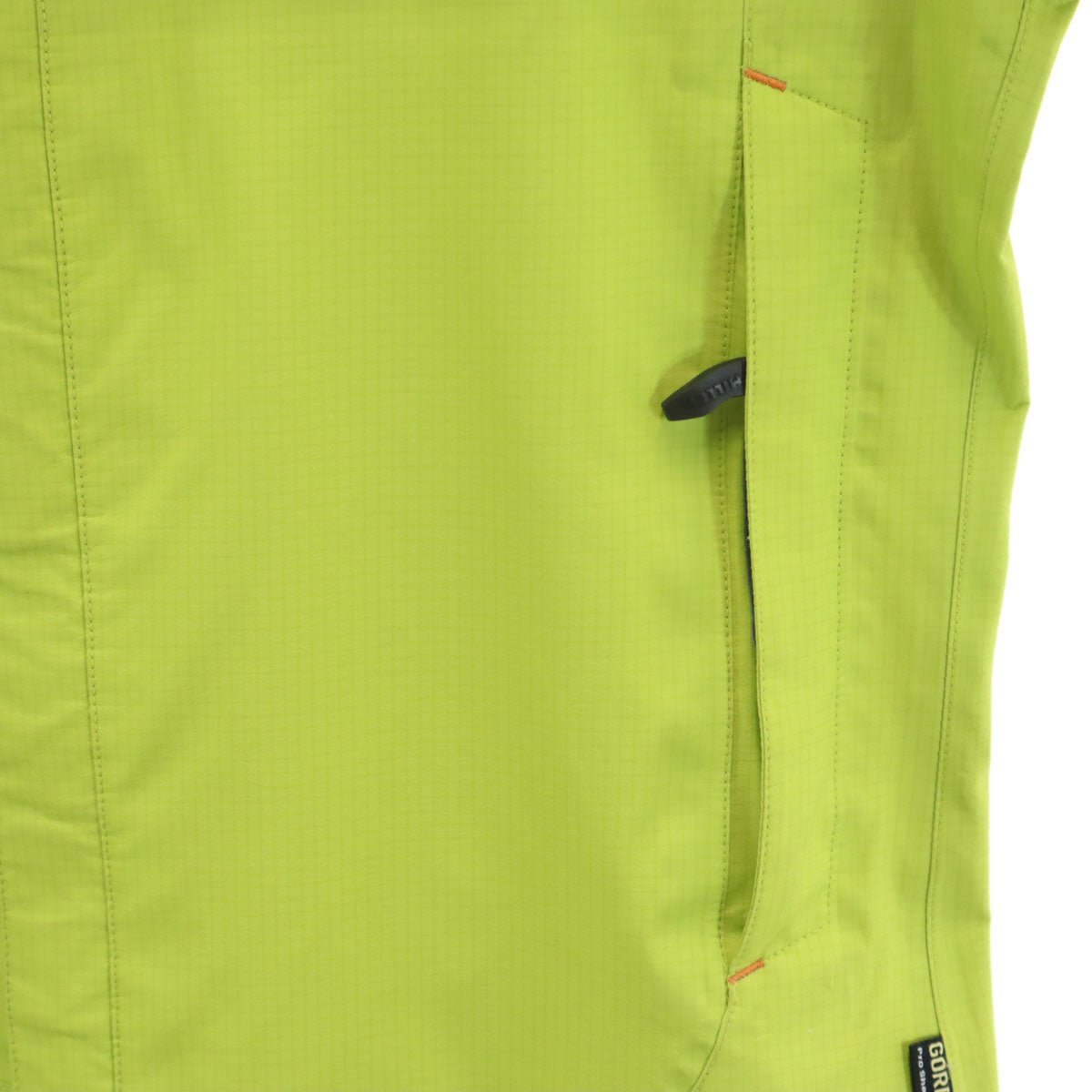 MILLET ミレー ゴアテックス ジャケット M 黄緑 アウトドア 収納袋付き レディース