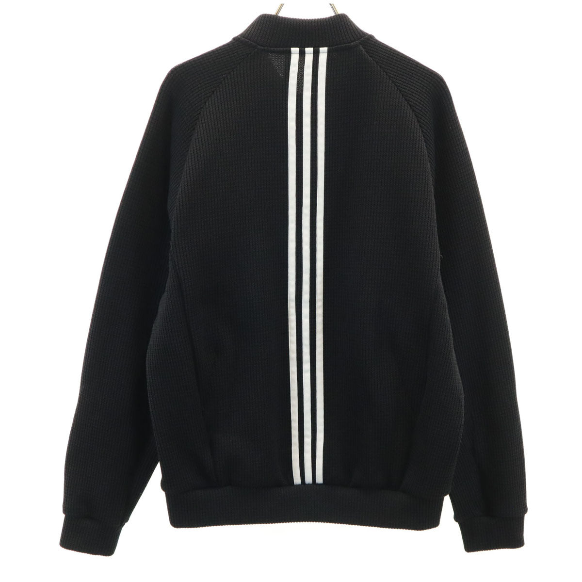 adidas アディダス ニットボンバー ジャケット M ブラック メンズ