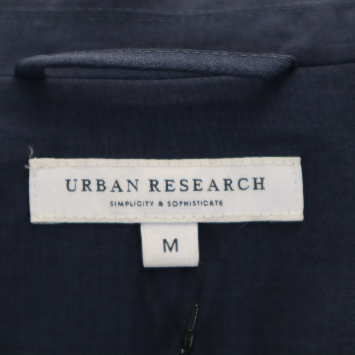 未使用 URBAN RESEARCH アーバンリサーチ ドライメランジ テーラードジャケット M ネイビー アンコン メンズ