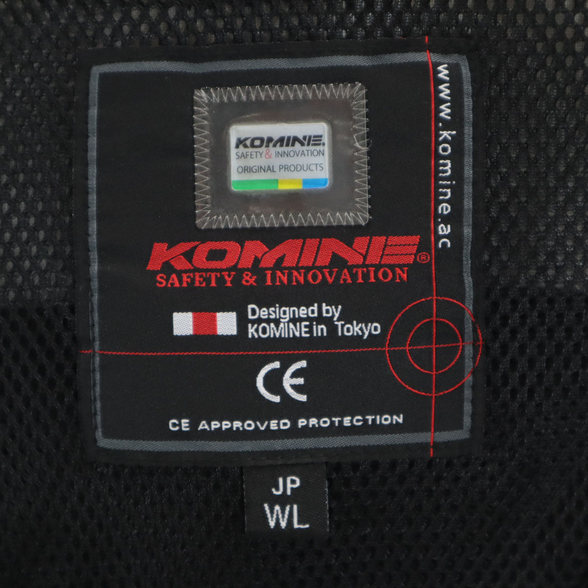 KOMINE コミネ カモフラ柄 バイク プロテクター メッシュ ジャケット WL ブラック 07-114 迷彩 レディース
