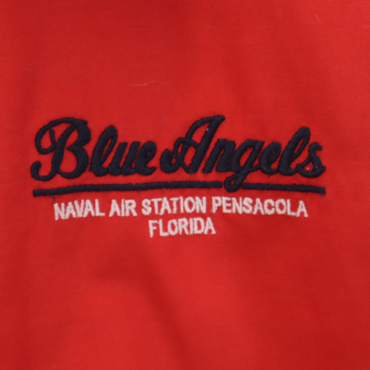 AVIREX アヴィレックス BLUE ANGELS ユーティリティ ジャケット 2XL レッド ビッグサイズ メンズ