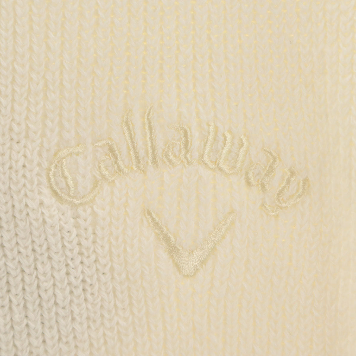 未使用 Callaway キャロウェイ ゴルフ ニットベスト LL ホワイト タグ付き レディース