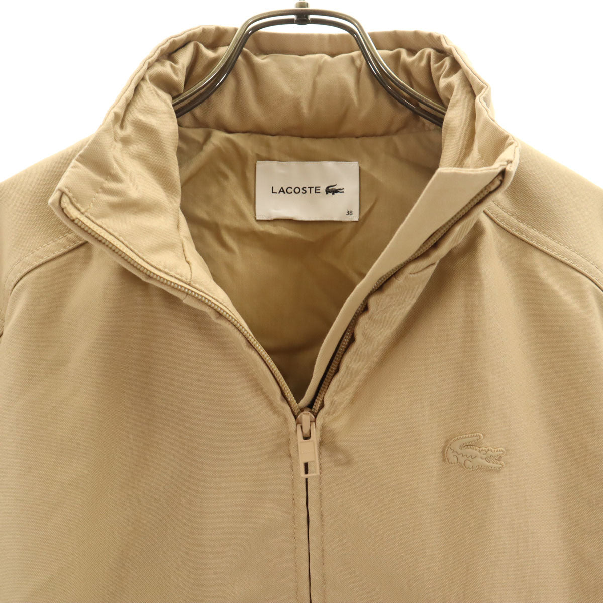 LACOSTE ラコステ ジャケット 38 ベージュ レディース