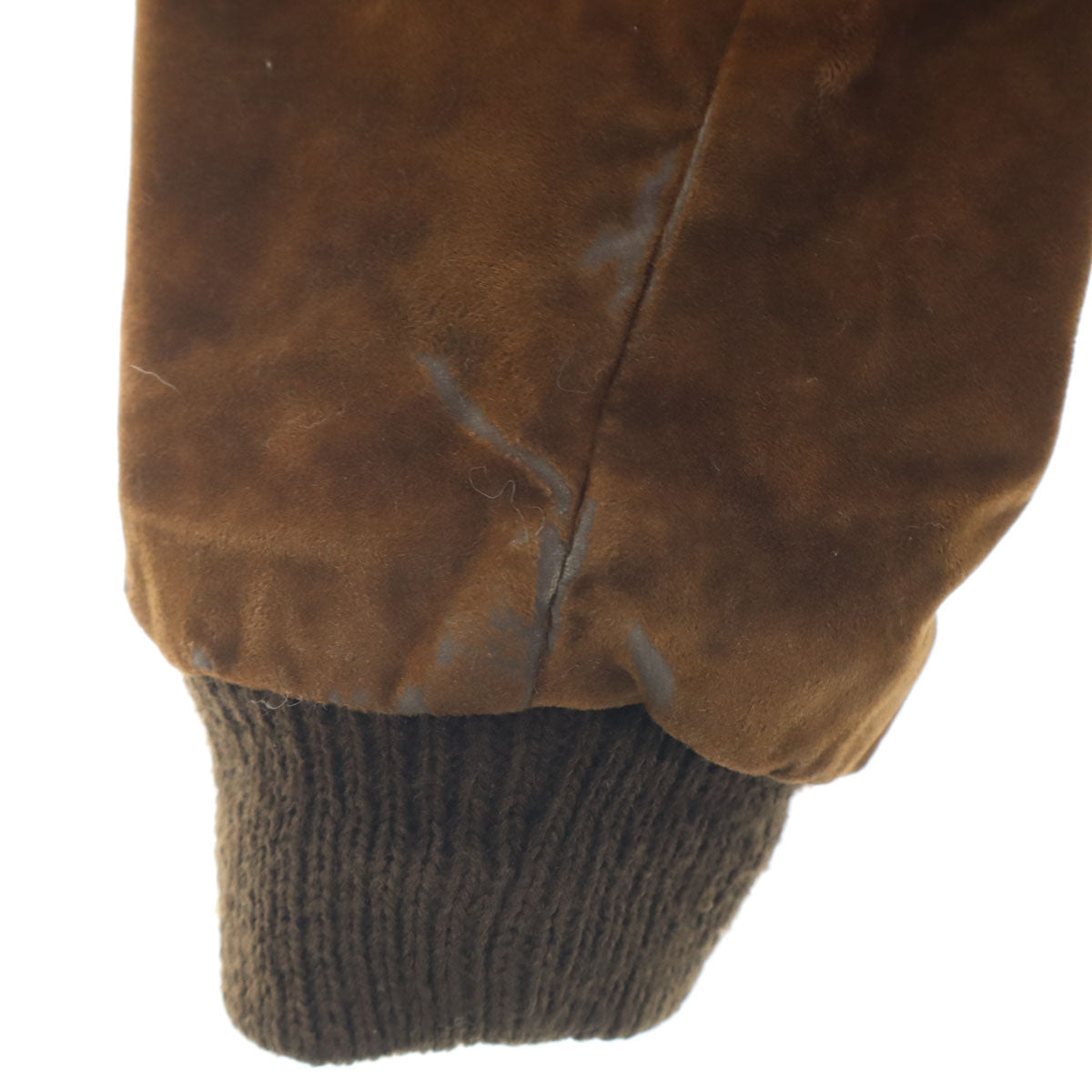 TOP MODE トップモード フェイクスエードレザー ジャケット L ブラウン ブルゾン メンズ