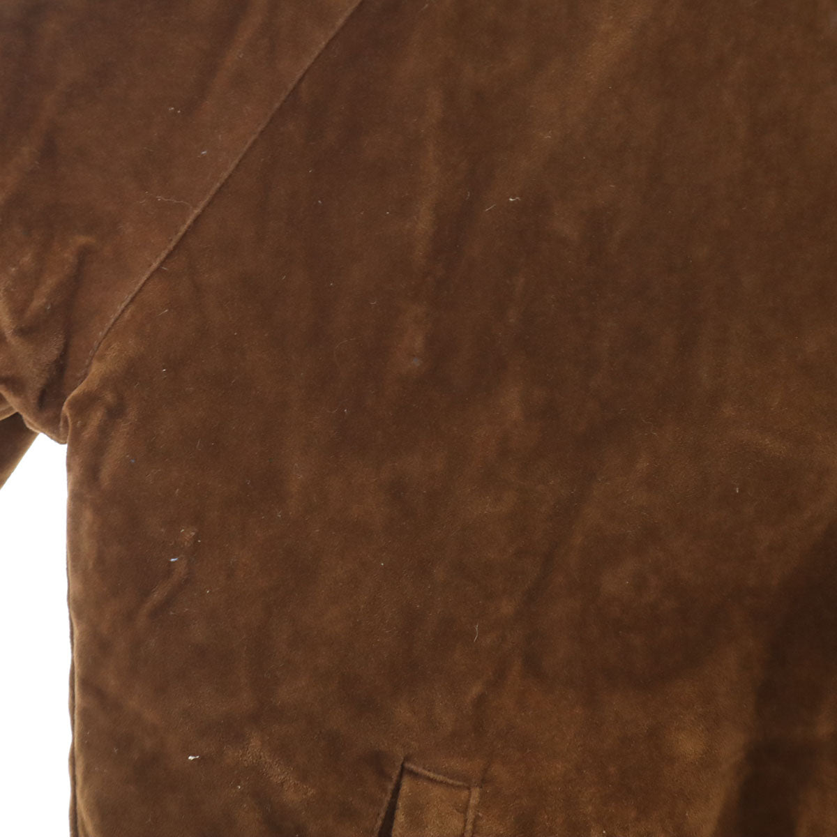 TOP MODE トップモード フェイクスエードレザー ジャケット L ブラウン ブルゾン メンズ