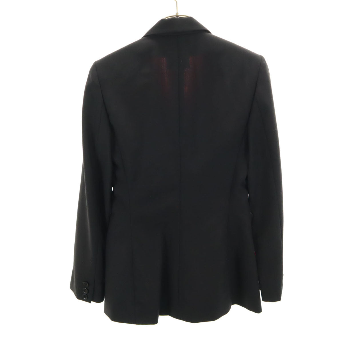 DOLCE&GABBANA ドルチェアンドガッバーナ ウールブレンド テーラードジャケット 24/38 ブラック レディース