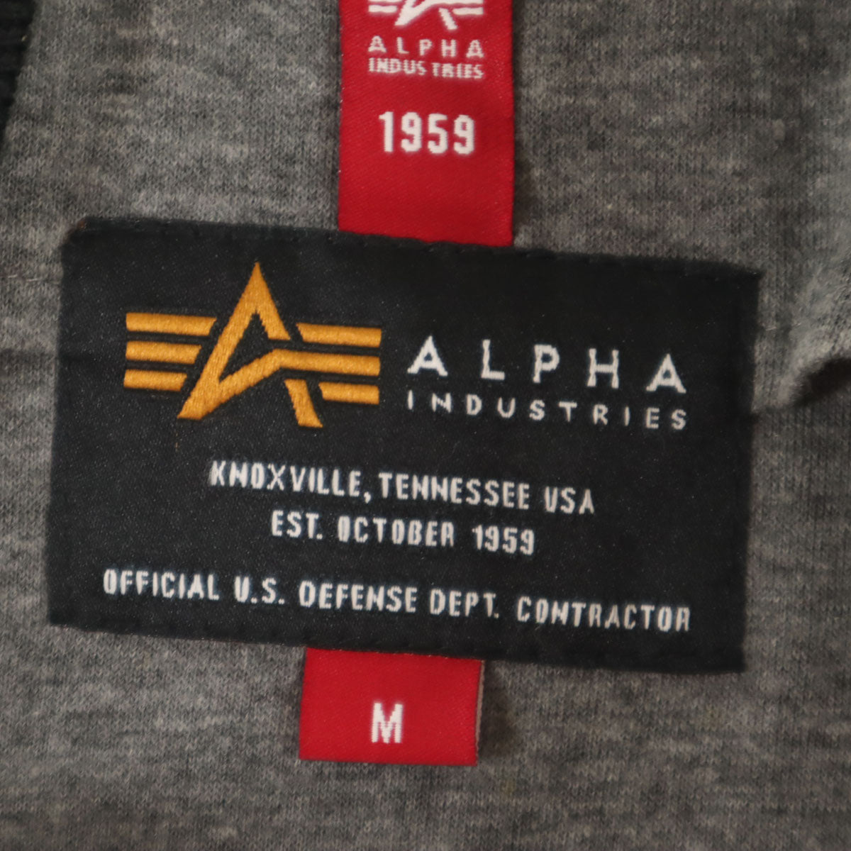 ALPHA アルファ MA-1 フライトジャケット M ブラック メンズ