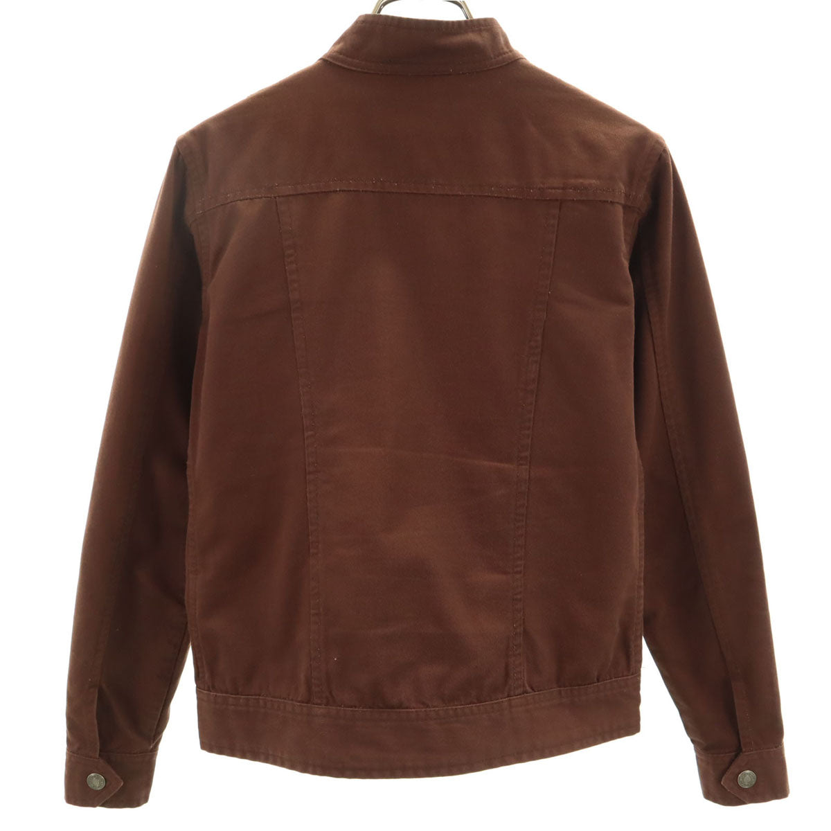 RALPH LAUREN ラルフローレン シングルライダースジャケット S ブラウン レディース