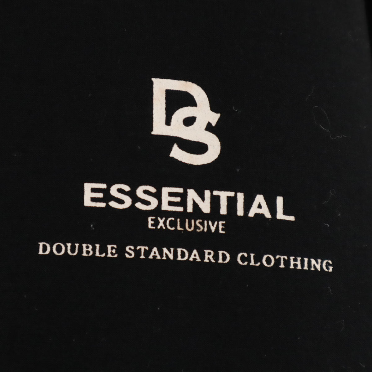 ESSENTIEL エッセンシャル 日本製 長袖 フーディー ワンピース F ブラック レディース