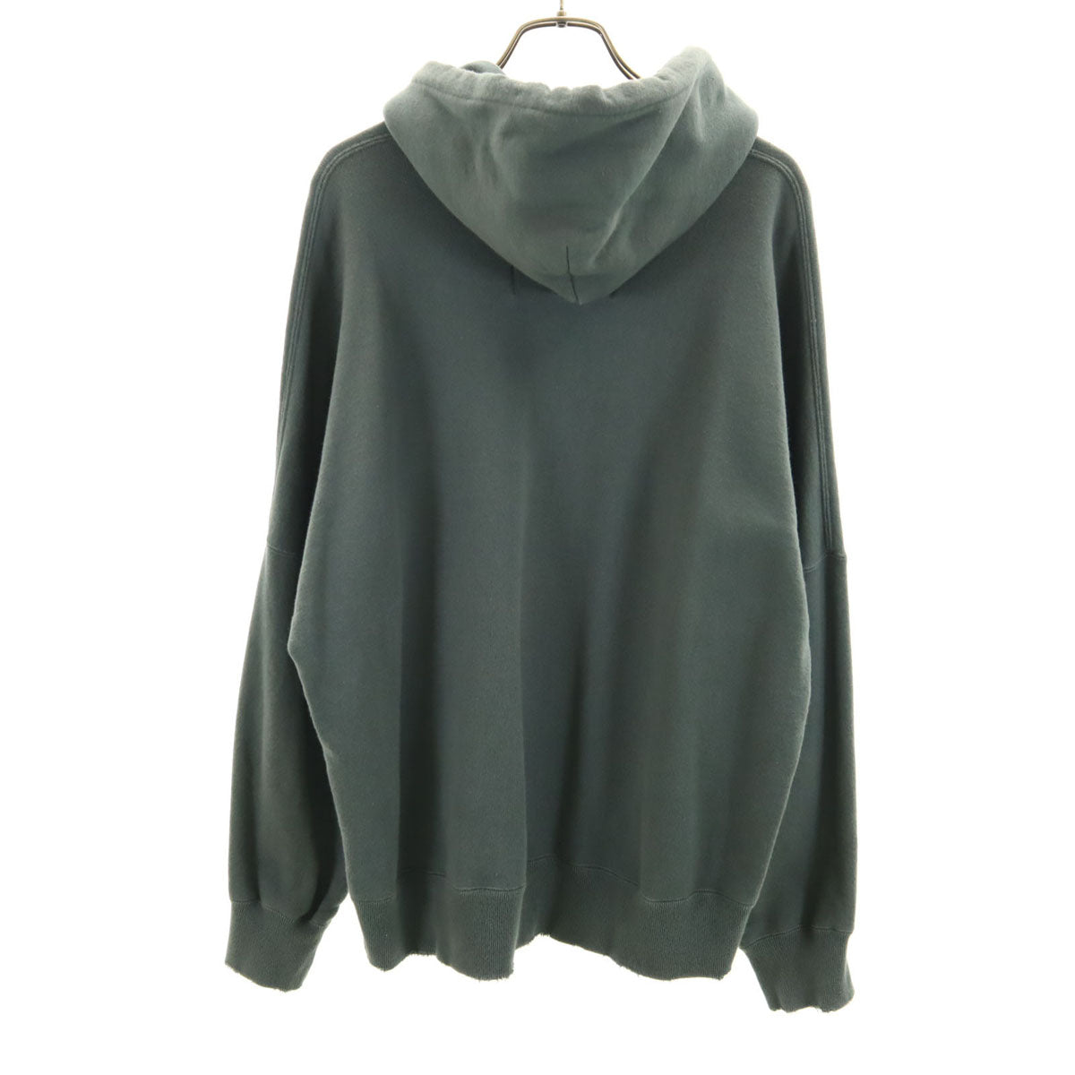 DAIRIKU ダイリク 20AW 日本製 長袖 ダメージ加工 トレーナー L グリーン 裏起毛 メンズ