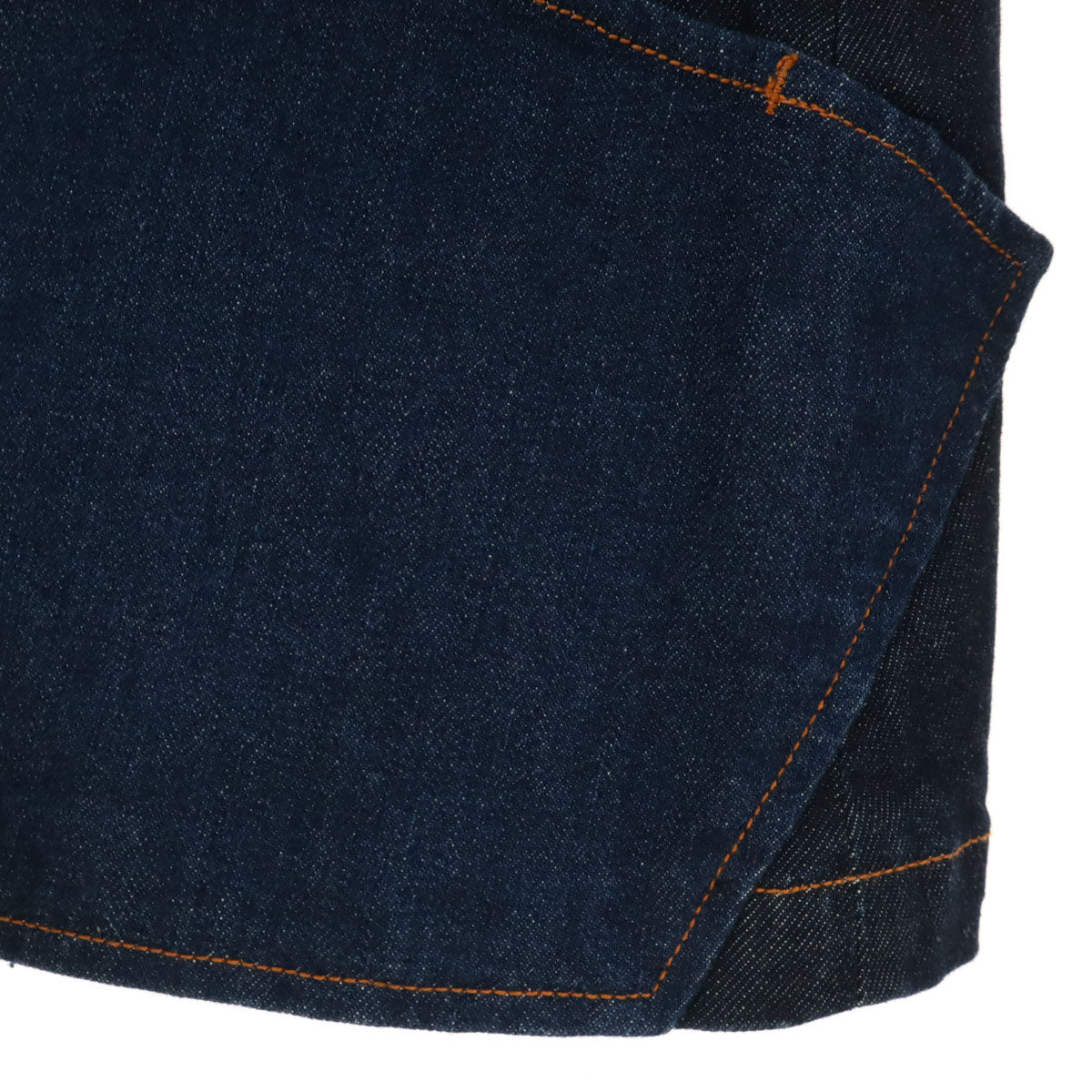 A.P.C. アーペーセー デニム ジップジャケット 34 ネイビー レディース