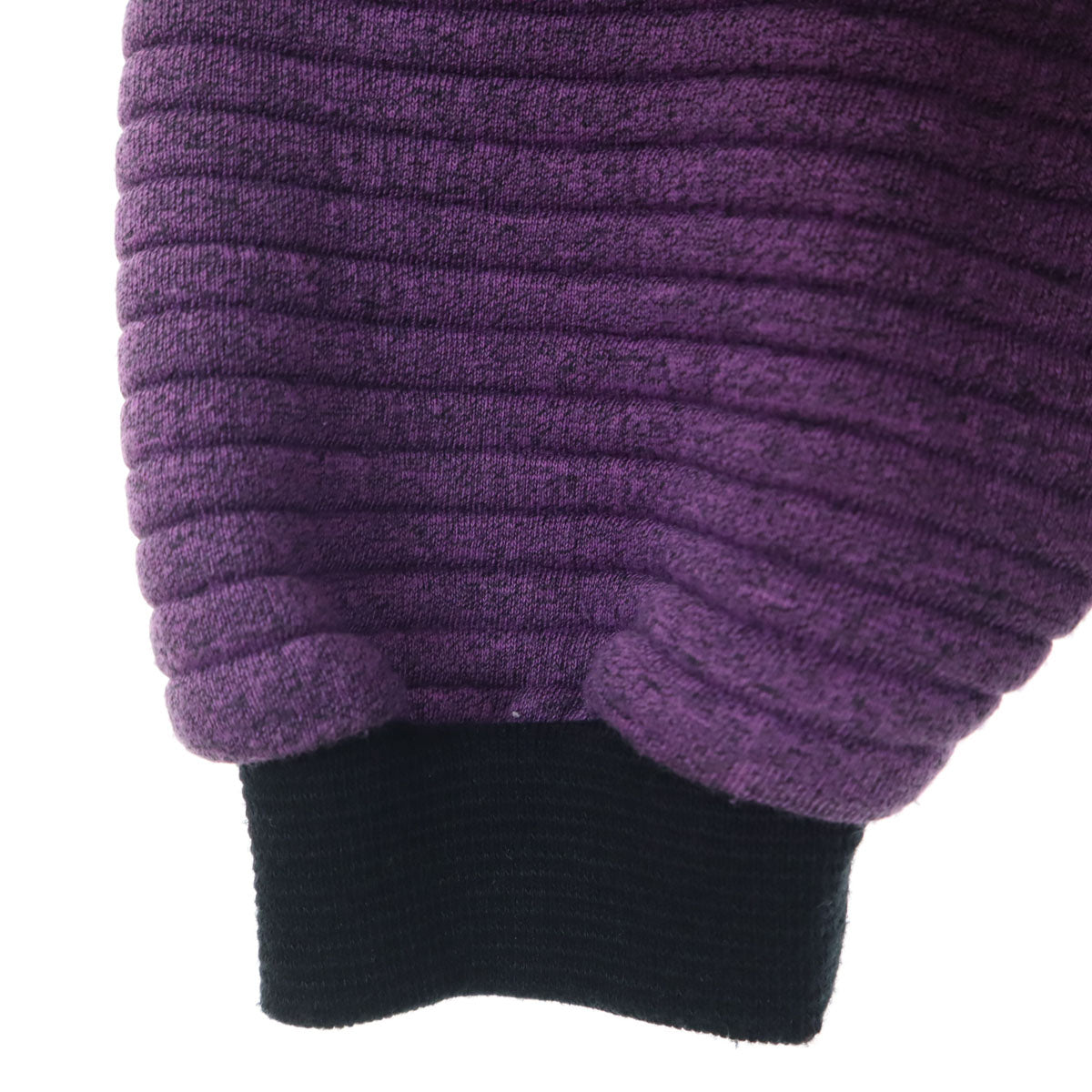 80s 90s オールド 長袖 ハーフジップ トレーナー M パープル メンズ