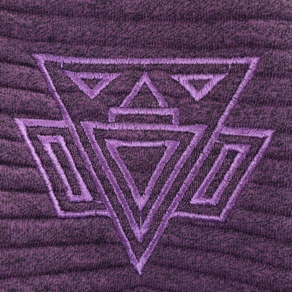 80s 90s オールド 長袖 ハーフジップ トレーナー M パープル メンズ