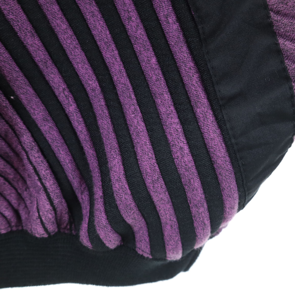 80s 90s オールド 長袖 ハーフジップ トレーナー M パープル メンズ