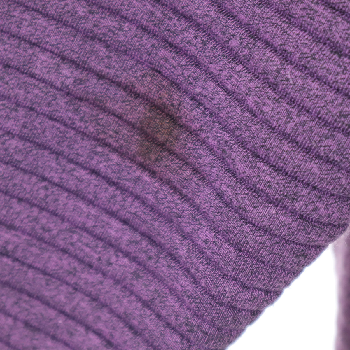 80s 90s オールド 長袖 ハーフジップ トレーナー M パープル メンズ