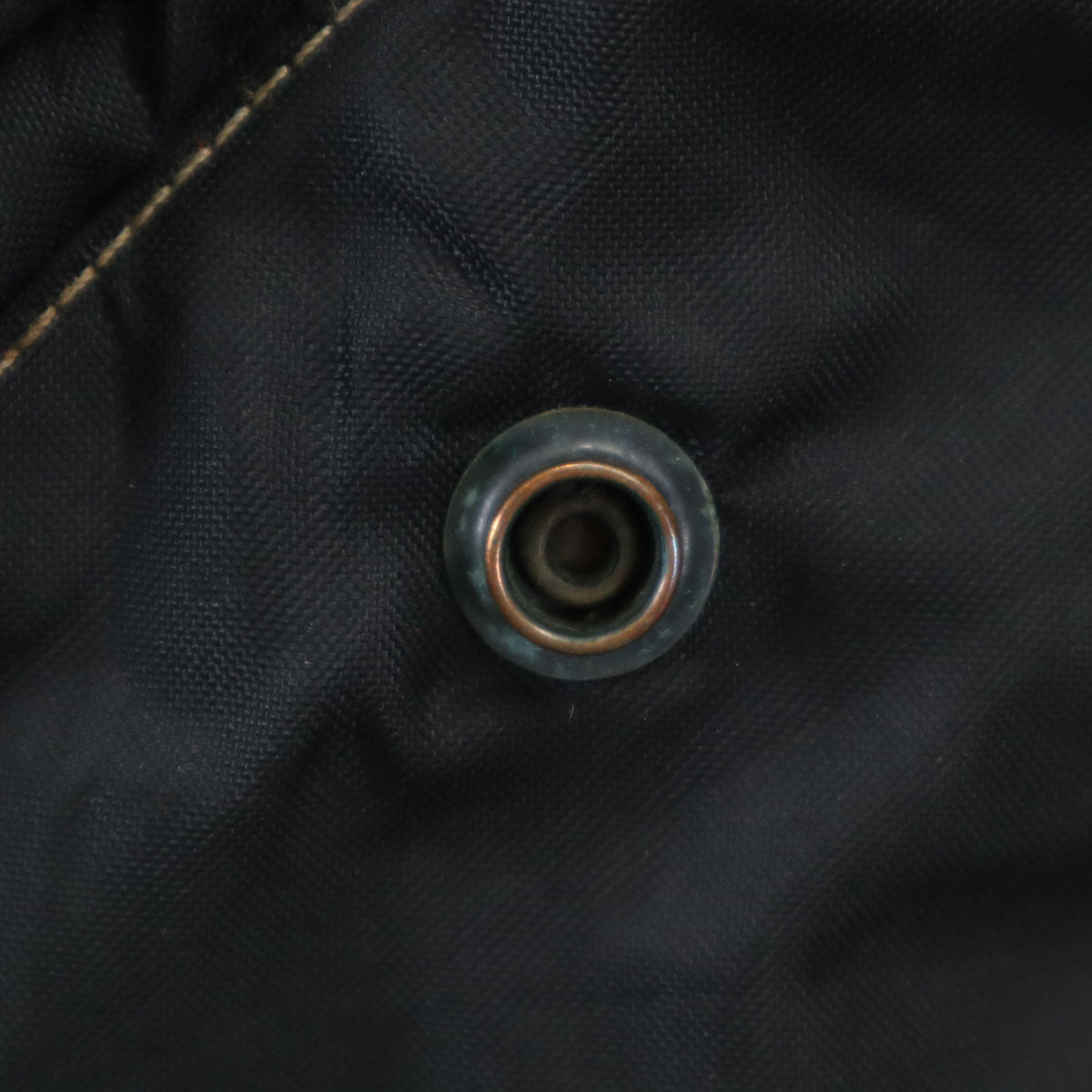 80s ヴィンテージ 英国製 ナイロンジャケット XXL ブラック フード欠損 メンズ