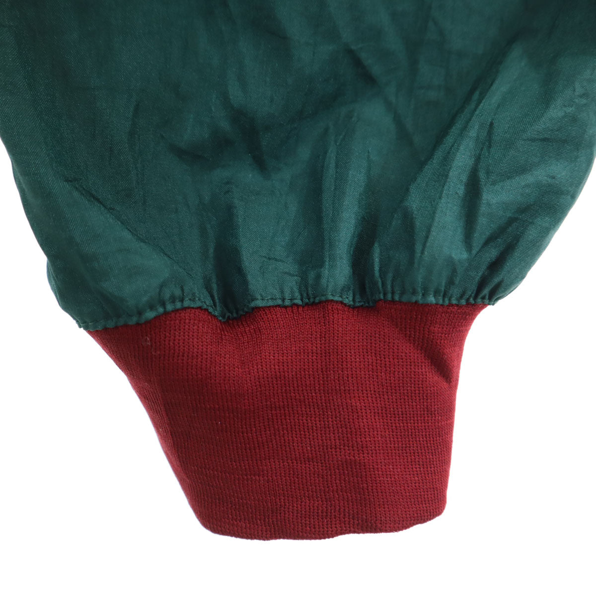 wilson ウィルソン 90s オールド 長袖 ツートンカラー Vネック ピステ XL グリーン メンズ