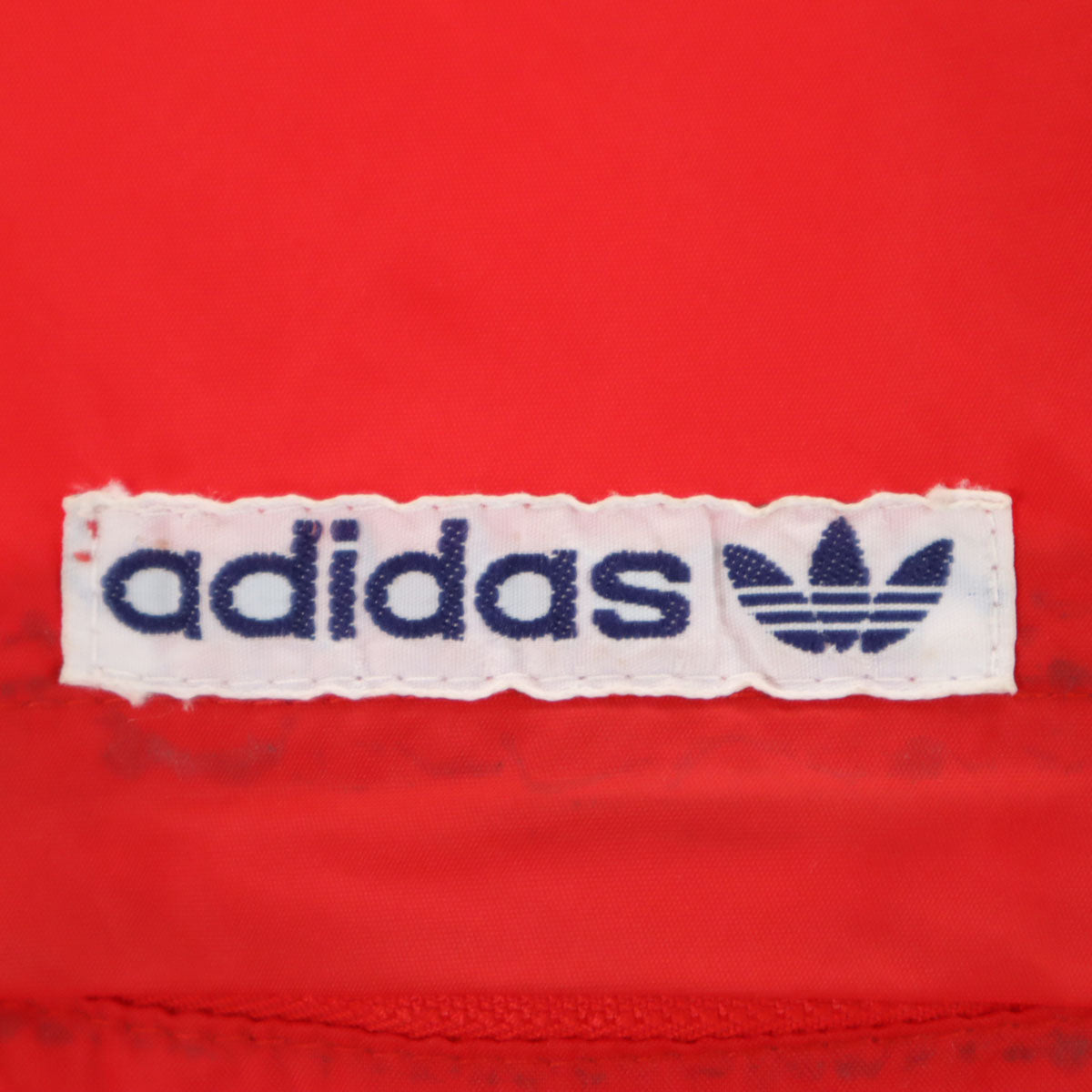 adidas アディダス 70s ヴィンテージ トレフォイルロゴ ウインドブレーカー 180 レッド メンズ