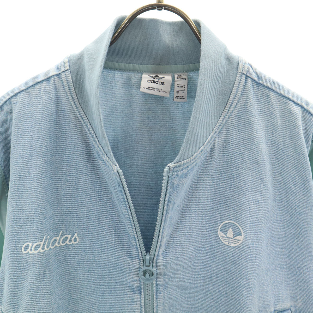 adidas Originals アディダスオリジナルス バーシティ ジャケット L ブルー レディース