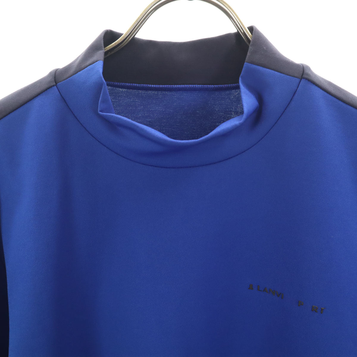 LANVIN SPORT ランバンスポール 日本製 長袖 カットソー 40 ブルー メンズ