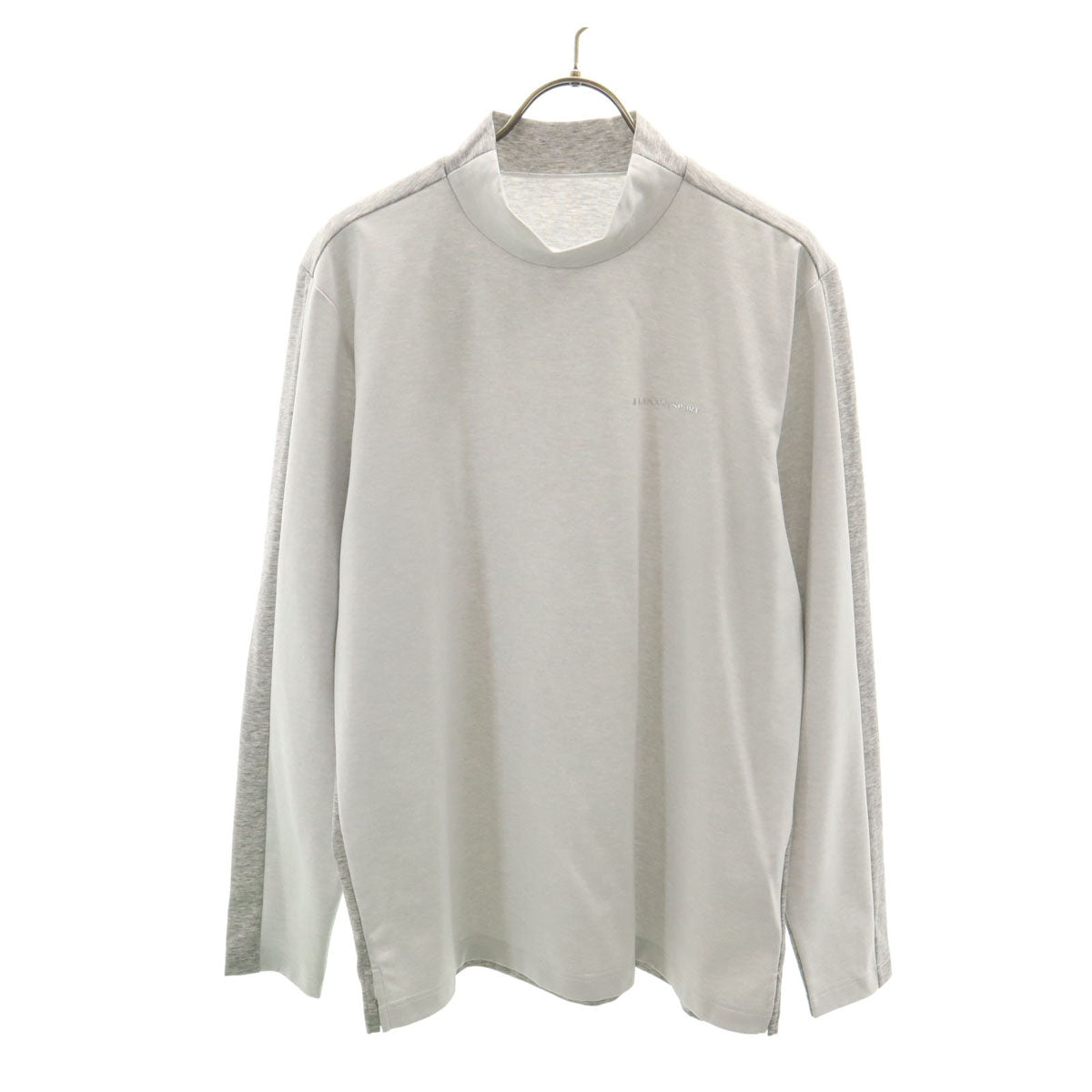LANVIN SPORT ランバンスポール 日本製 長袖 カットソー 40 グレー メンズ