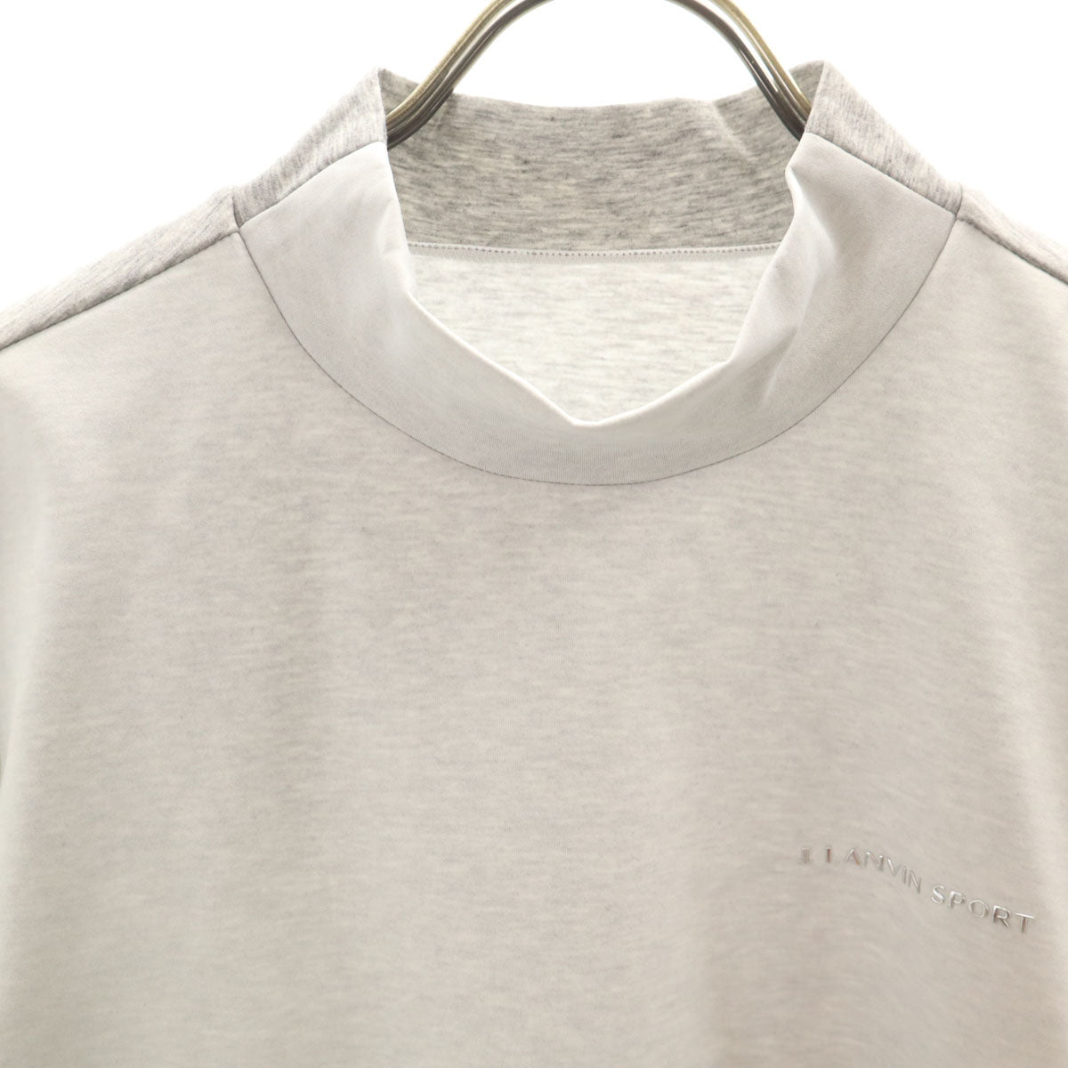 LANVIN SPORT ランバンスポール 日本製 長袖 カットソー 40 グレー メンズ